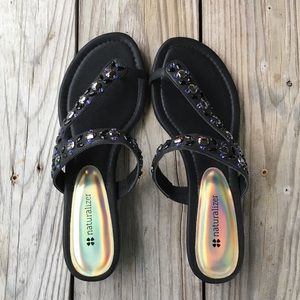 Naturalizer Rhinestone Sandals
